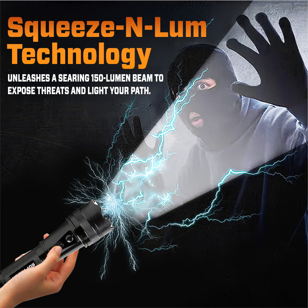 🔥 2025 Survival Sale 75% OFF 🚨 GOOTATIC™ GlowStrike V95 Stun Torch – Light the Way, Strike When Needed