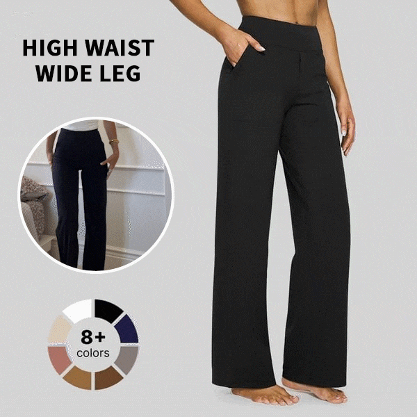 High-Waisted Relaxed Pants for Women β Enhances Curves & Lifts the Peach π