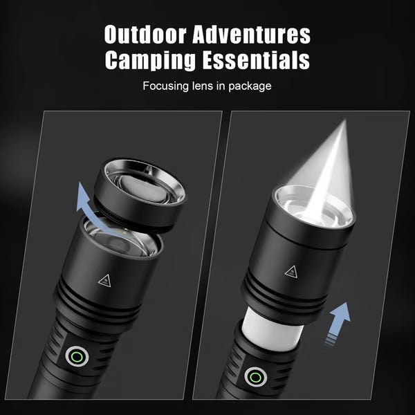 Fathers Day Giftš„Strong Flashlight Camping Light