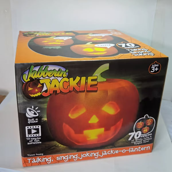 🎃 Meet Jack: The Animated 3D Pumpkin with Projector & Speaker. 👻Ready to Haunt Your Night!
