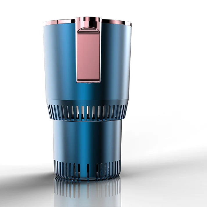 🚗🥤 2-in-1 Smart Car Cup – Cooler❄️ & 🔥 Warmer for Perfect Drinks Anytime!