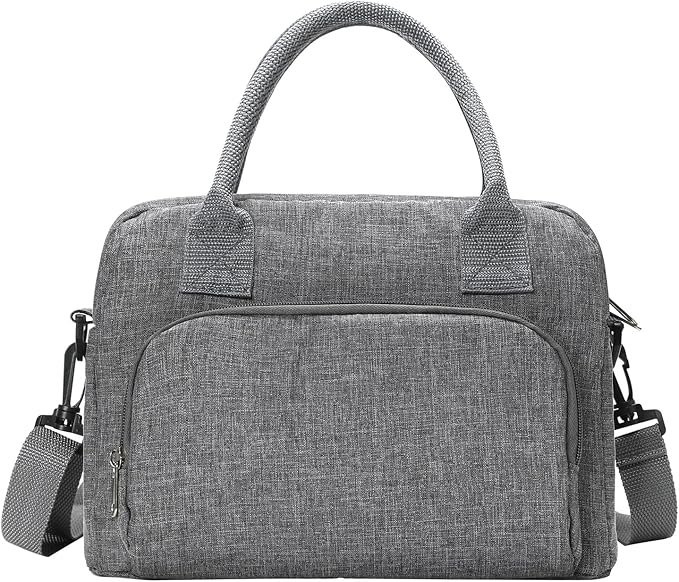 Insulated Lunch Bag for Women Men Large Reusable Lunch Box Adult Leakproof Portable Cooler Tote Bags for Work Picnic VNP