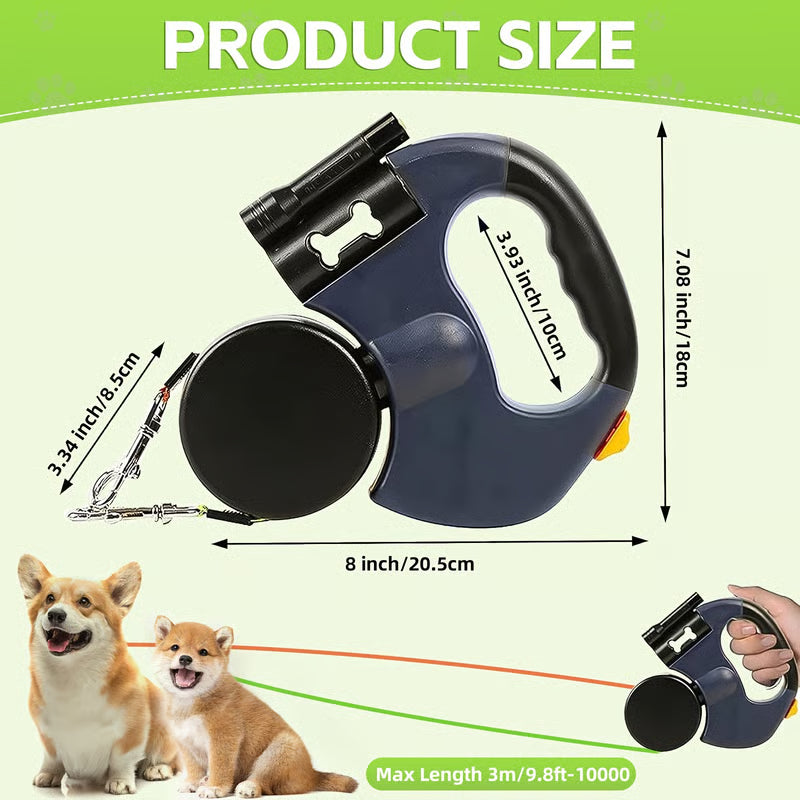 🔥Last Day Sale 50% Off - Dual-Dog Leash System