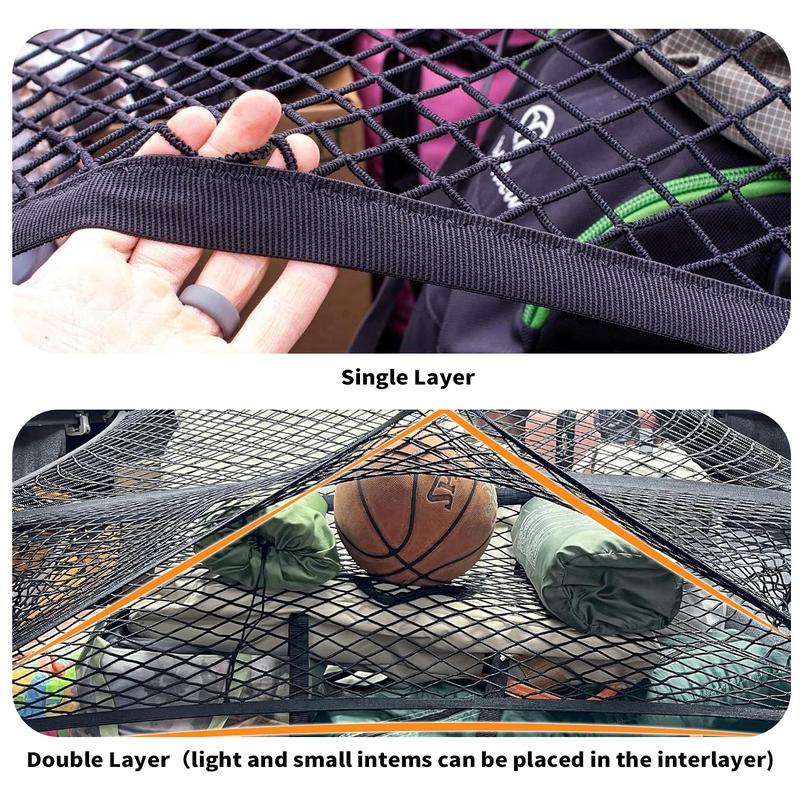 Highly Elastic Truck Bed Net – Heavy-Duty, 100% Authentic