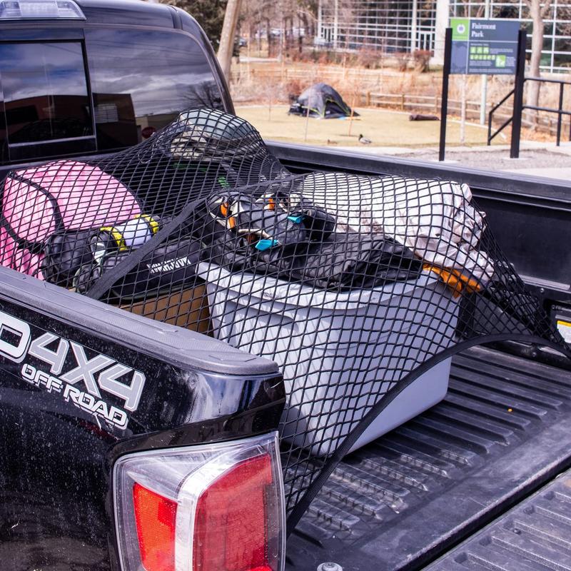 Highly Elastic Truck Bed Net – Heavy-Duty, 100% Authentic