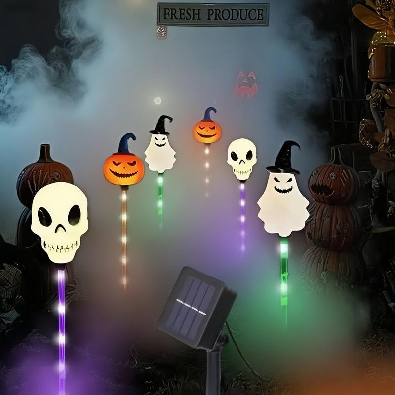 🔥Halloween Early Discount 49% Off🔥A Set Of 6 Pcs, Halloween Solar Garden Lights VNP