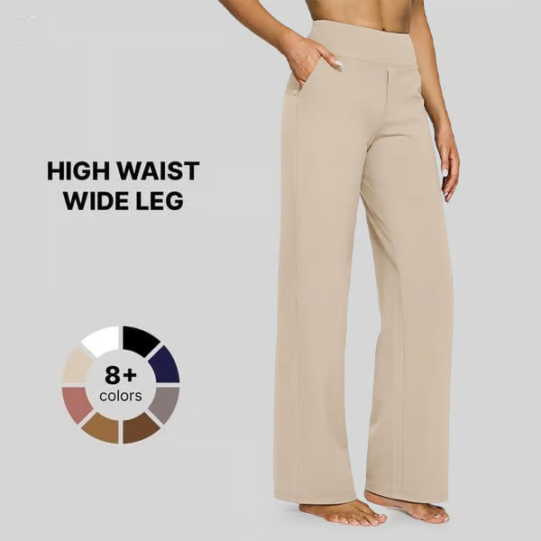 High-Waisted Relaxed Pants for Women β Enhances Curves & Lifts the Peach π