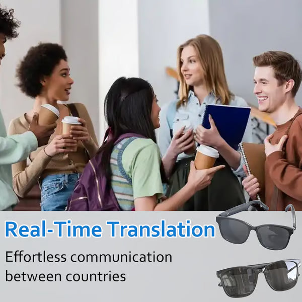 🔥AI Wireless Bluetooth Translation Glasses