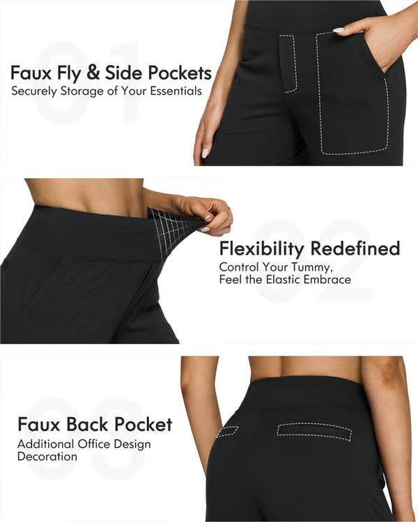 High-Waisted Relaxed Pants for Women β Enhances Curves & Lifts the Peach π