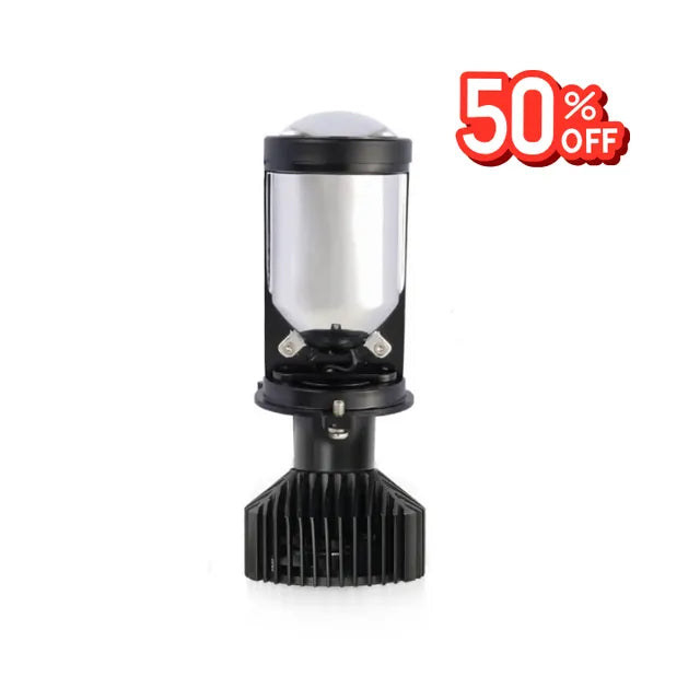 Mini Universal Projector LED Headlight - For all bikes and all cars