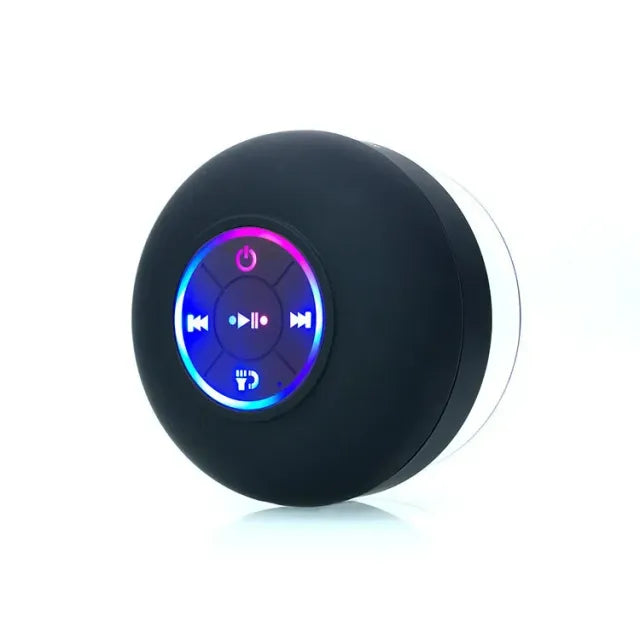 π₯ Hot 2025 π₯ Mini Waterproof Bluetooth Speaker with LED For Bathroom