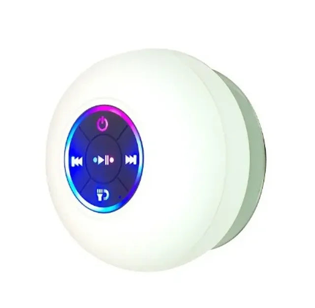 π₯ Hot 2025 π₯ Mini Waterproof Bluetooth Speaker with LED For Bathroom