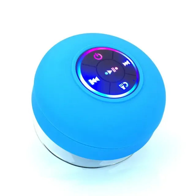 π₯ Hot 2025 π₯ Mini Waterproof Bluetooth Speaker with LED For Bathroom