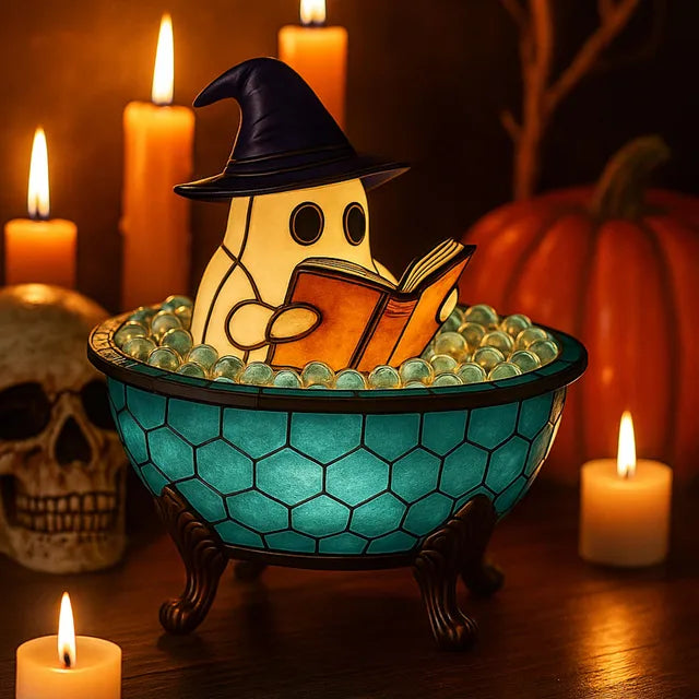 Cute Ghost Bubble Bath Lamp
