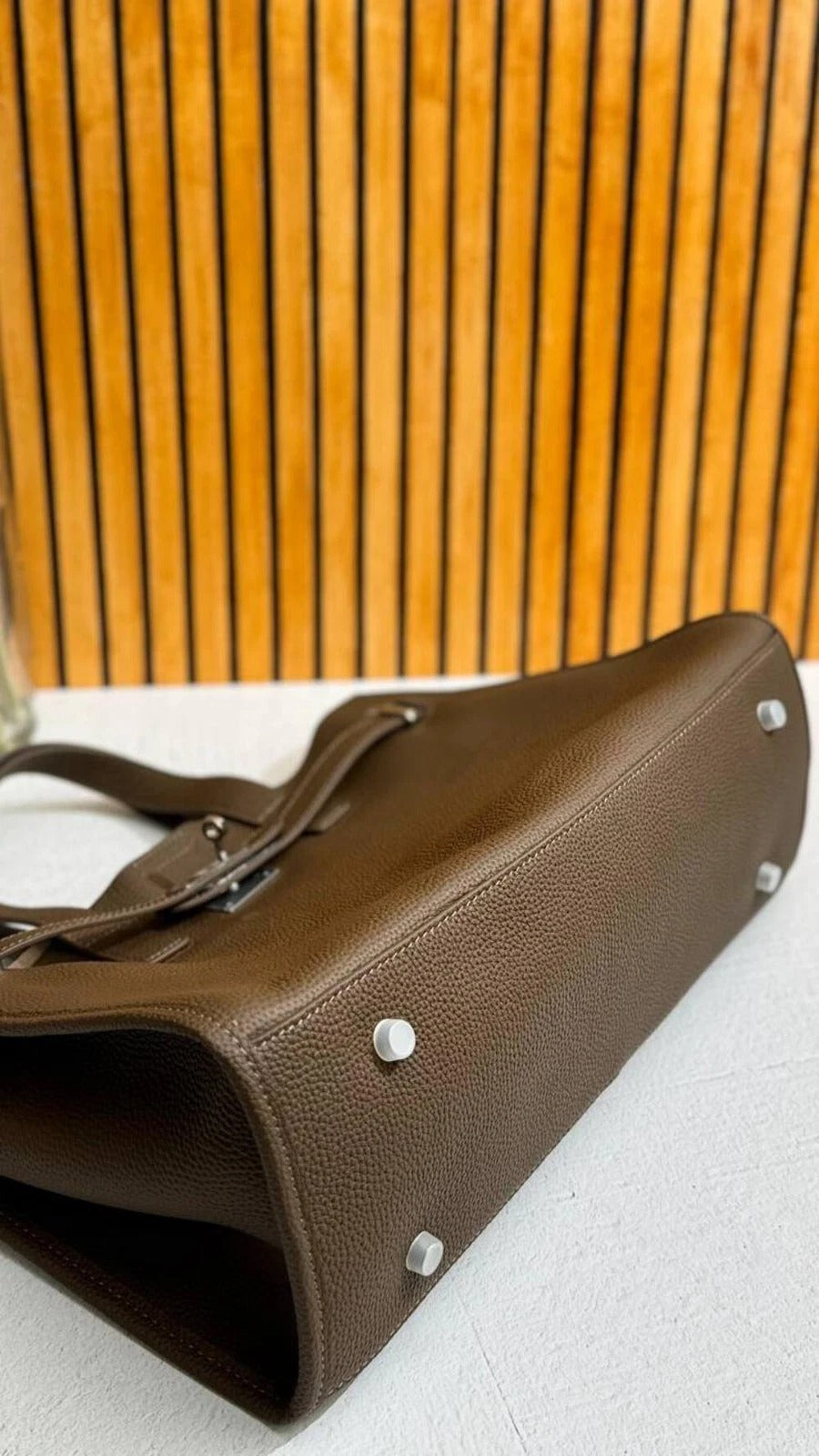 Urban Luxe — Genuine Leather Power Tote. Women’s shoulder bag