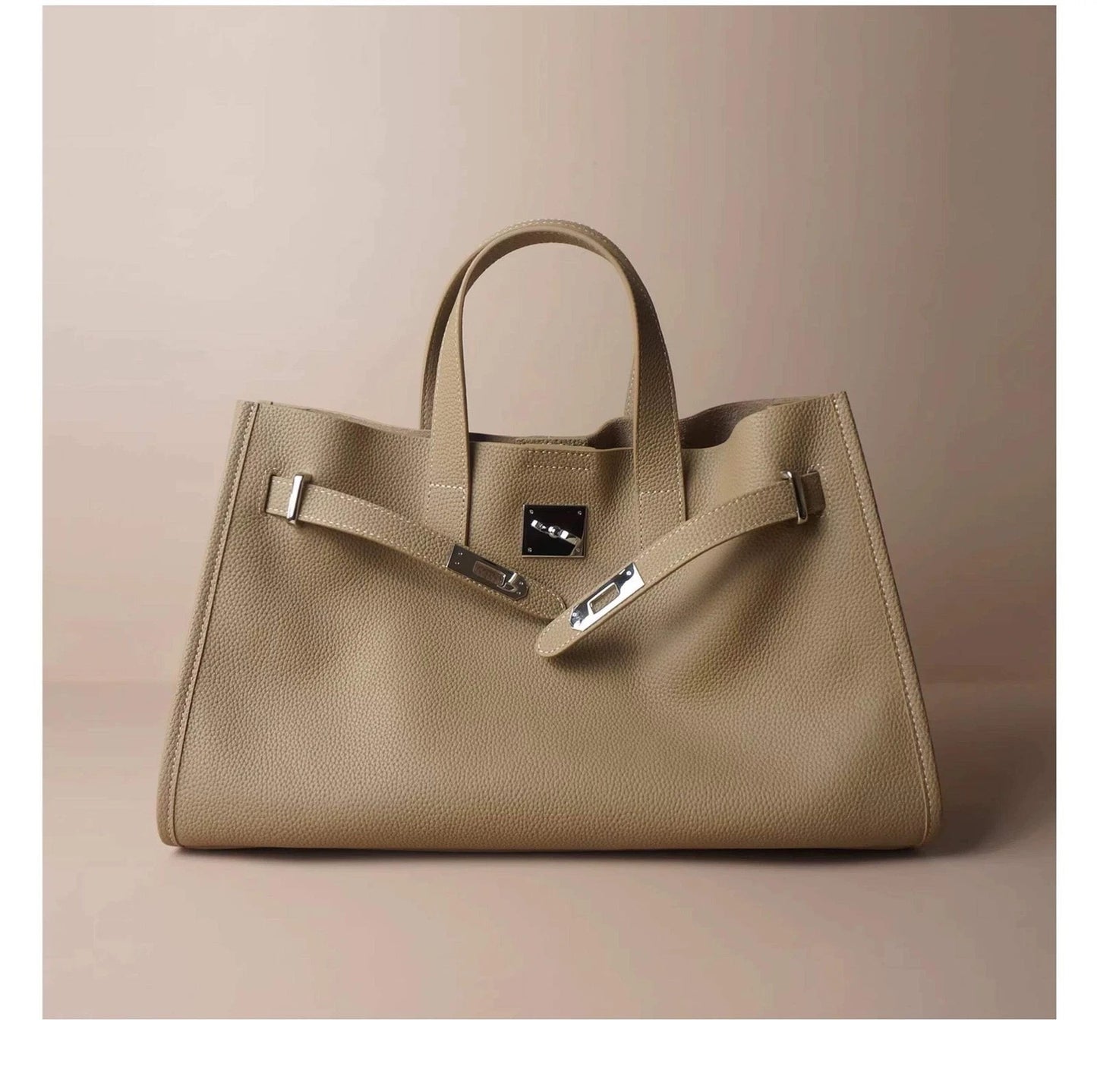 Urban Luxe — Genuine Leather Power Tote. Women’s shoulder bag
