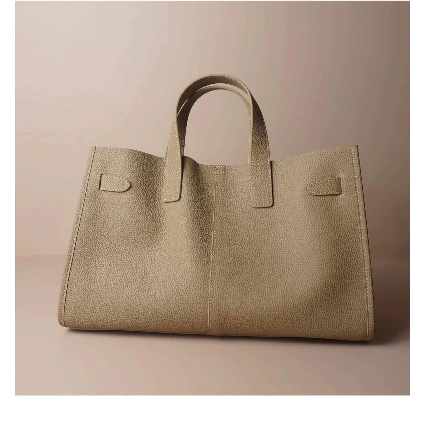 Urban Luxe — Genuine Leather Power Tote. Women’s shoulder bag