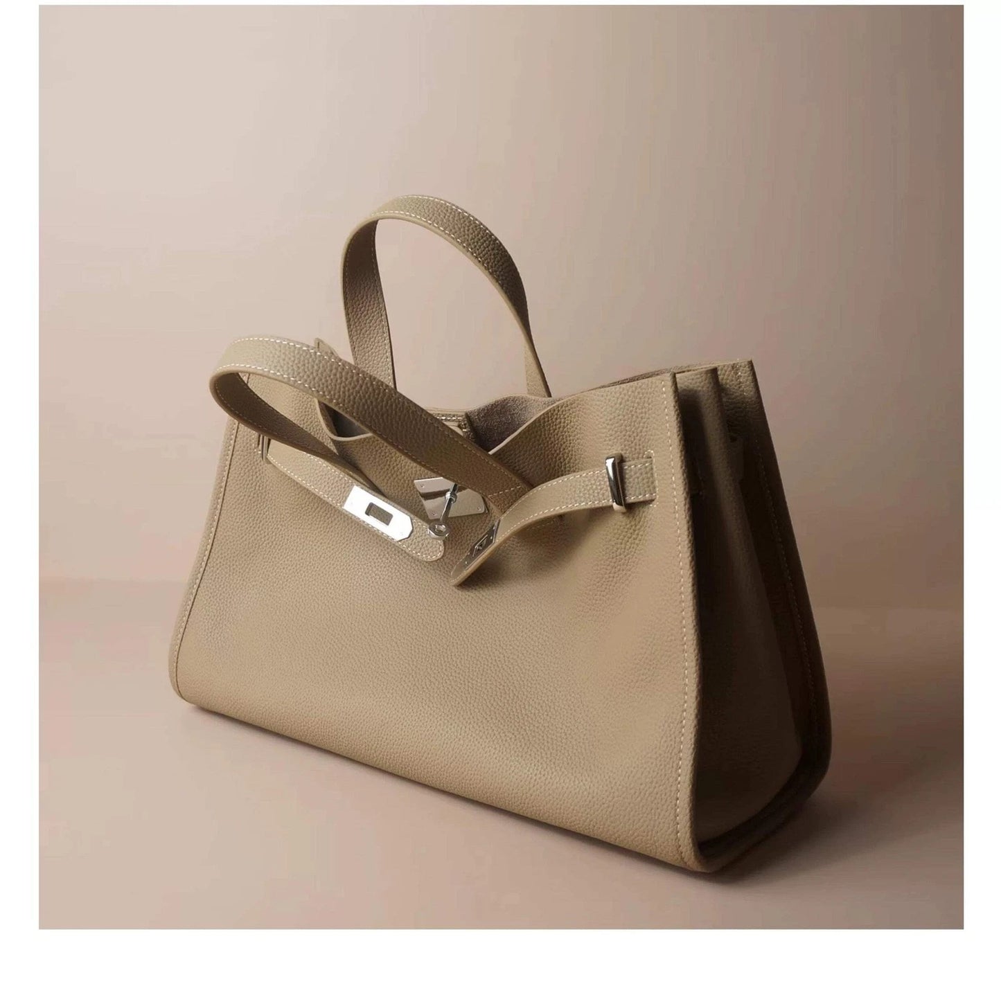 Urban Luxe — Genuine Leather Power Tote. Women’s shoulder bag