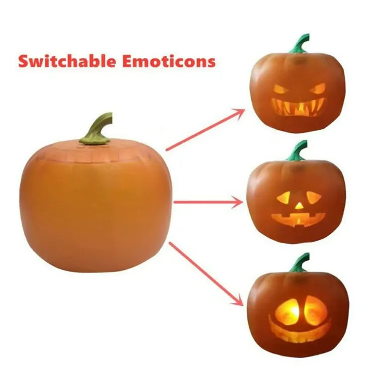 3D Jabberin' Jack The Talking Animated Pumpkin with Built-In Projector & Speaker