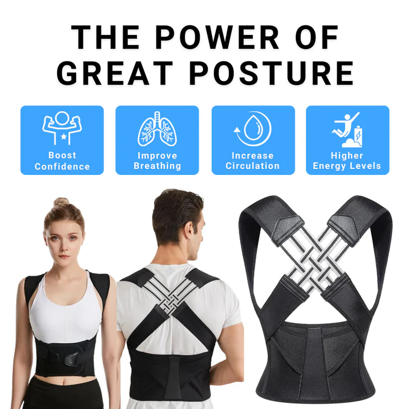 Postura™ Premium Posture Corrector Brace