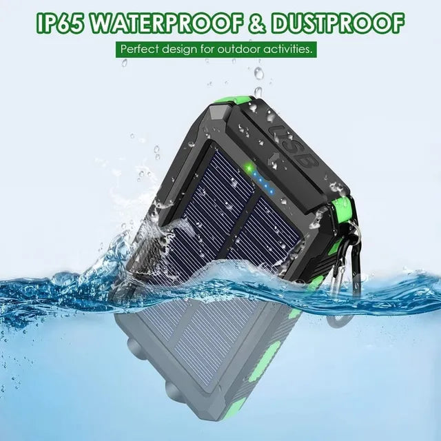 🔥Hot Sale 49% Off 💥Waterproof Solar Power Bank