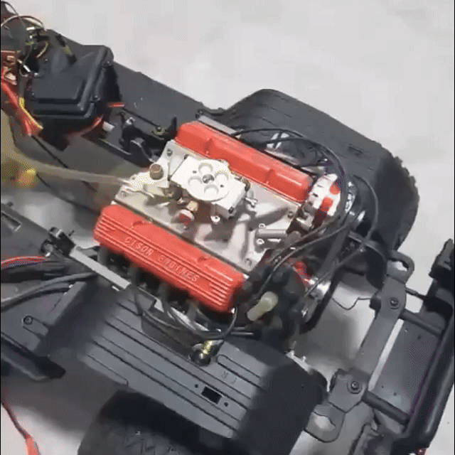 🎉Last Day Promotion 50% OFF🔥-Gasoline OHV V8 Small-block Engine Model Kits