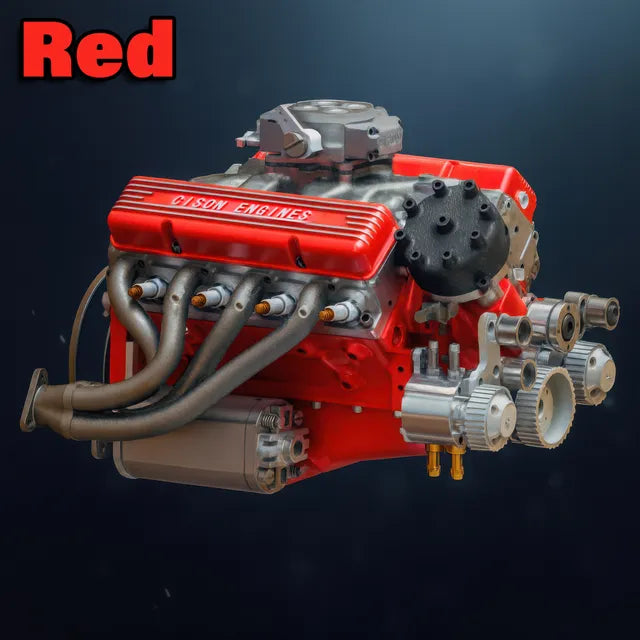 🎉Last Day Promotion 50% OFF🔥-Gasoline OHV V8 Small-block Engine Model Kits