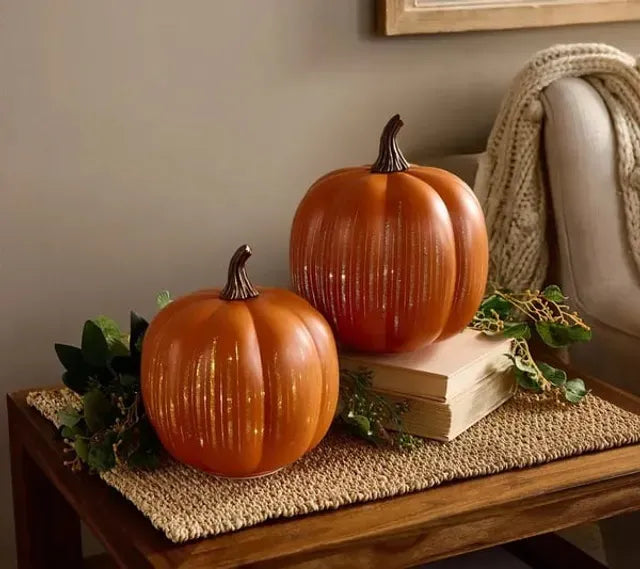 🔥2025 HOT SALE - 🎃✨ Illuminated Starry Night Pumpkins by Valerie✨- LHT
