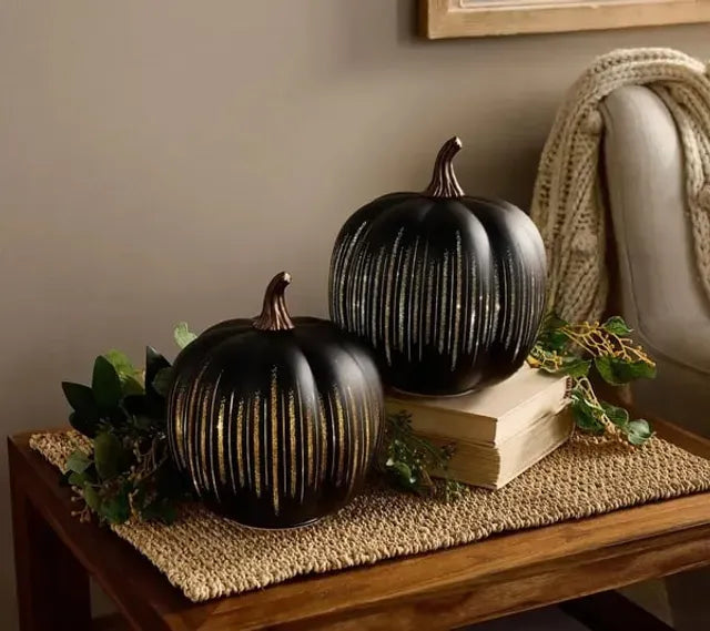 🔥2025 HOT SALE - 🎃✨ Illuminated Starry Night Pumpkins by Valerie✨- LHT