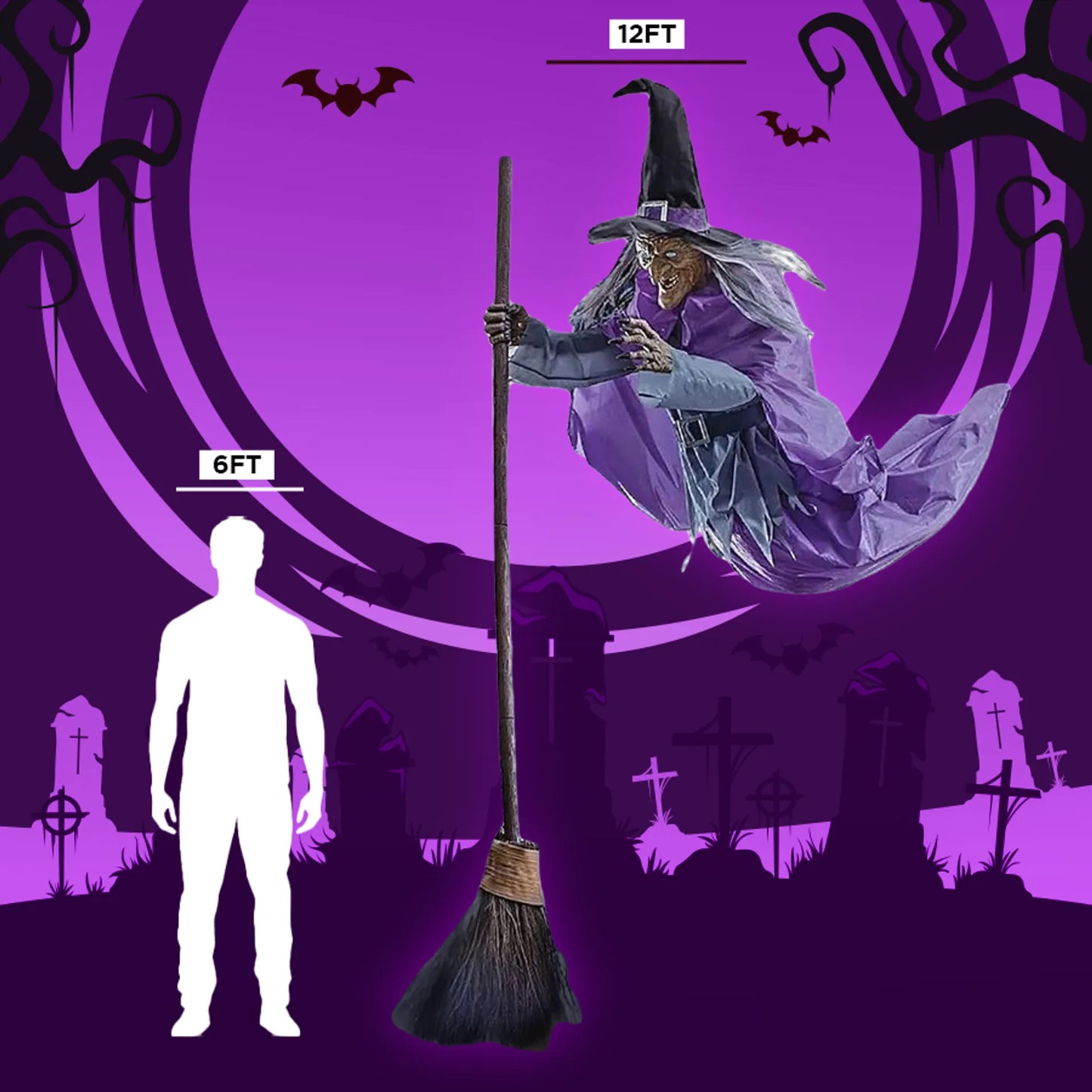 🔥Early Halloween Promotion 70% OFF - 🧙♀️Flying Witch