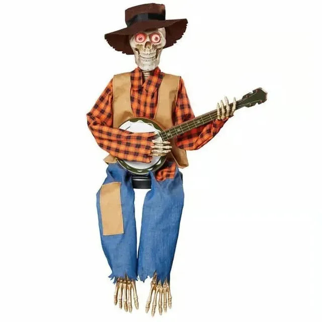 🔥Halloween Pre Sale 49% OFF - 💀Funny Animated Dueling Banjo Skeletons - LHT
