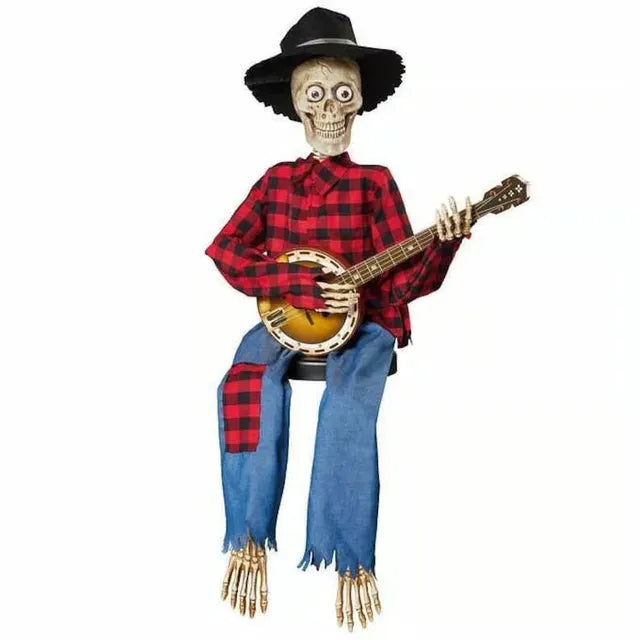 🔥Halloween Pre Sale 49% OFF - 💀Funny Animated Dueling Banjo Skeletons - LHT