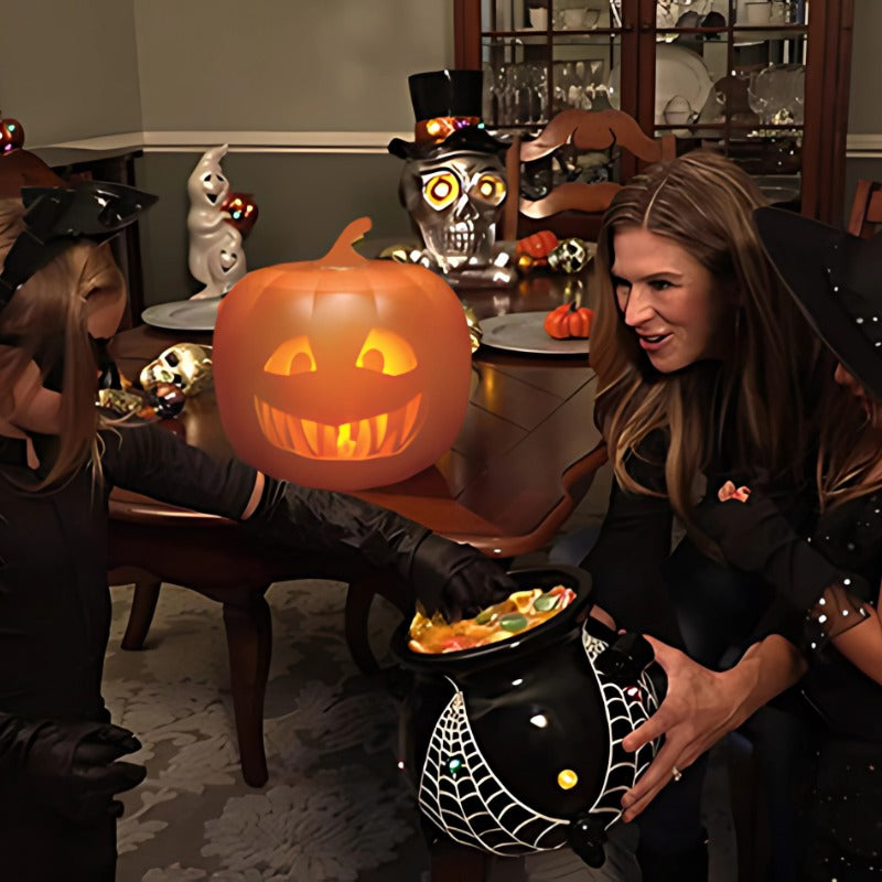 🎃 Meet Jack: The Animated 3D Pumpkin with Projector & Speaker. 👻Ready to Haunt Your Night!