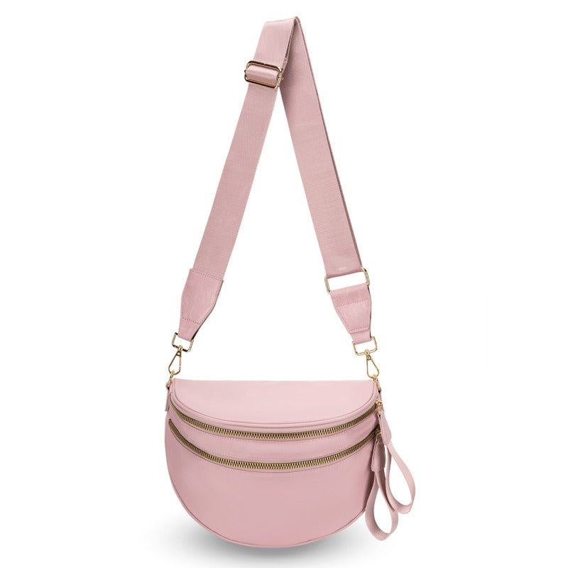New Version šLimited Time Discountš„Black and White Checkered Nylon Bum Bag