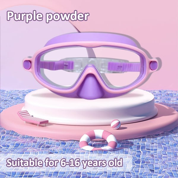 🥽 Kids Swimming Goggles 6–16 Years – UV & Anti-Fog, Leak-Proof, Wide View