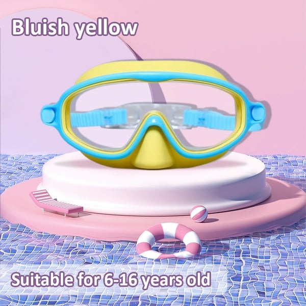 🥽 Kids Swimming Goggles 6–16 Years – UV & Anti-Fog, Leak-Proof, Wide View