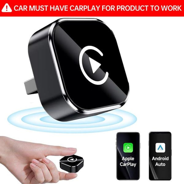 Your Car, Upgraded - Wireless carplay Adapter