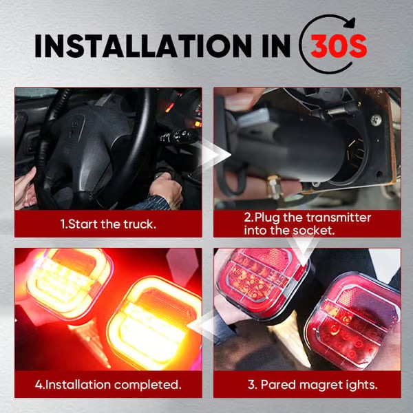 πCAR LED TRAILER LIGHTS (2Pcs/Kit)π‘