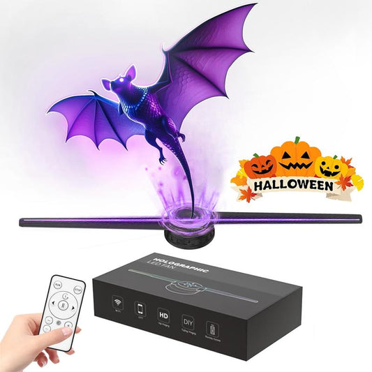 3D Hologram Advertising Fan Projector (16.5" LED Display)