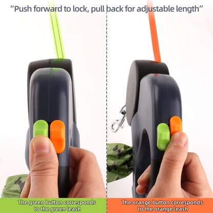 🔥Last Day Sale 50% Off - Dual-Dog Leash System