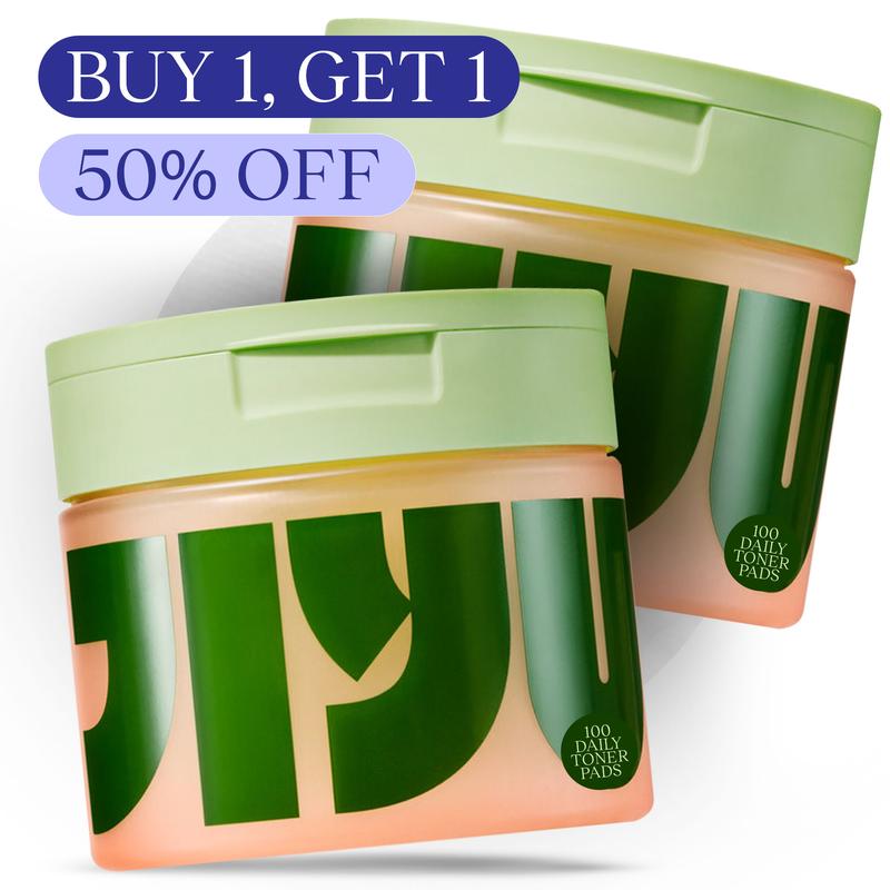 JIYU Toner Pads – Dermatologist-Tested, K-Beauty Inspired