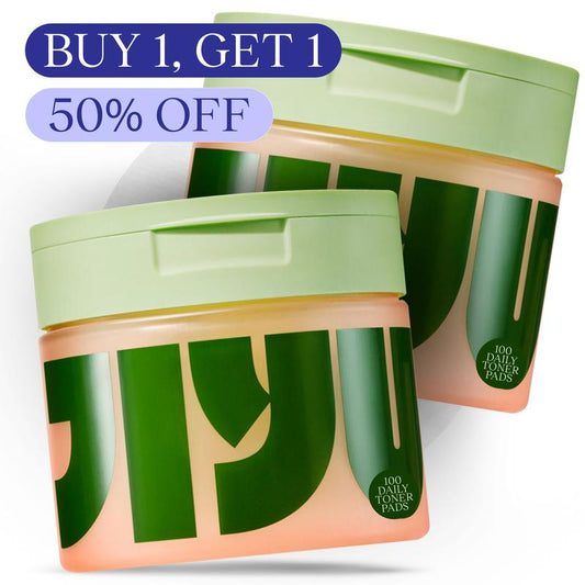 JIYU Toner Pads – Dermatologist-Tested, K-Beauty Inspired