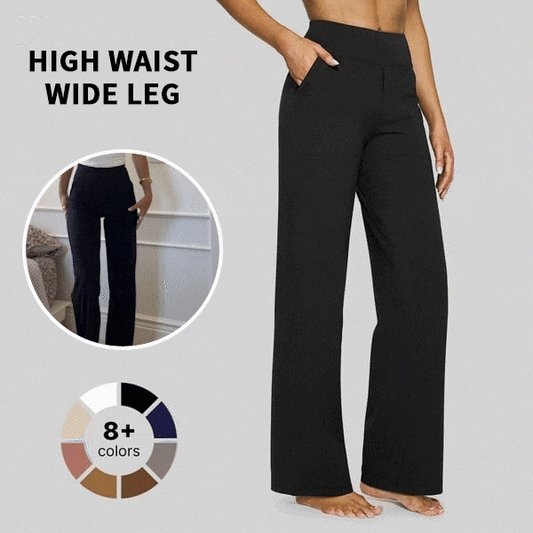 High-Waisted Relaxed Pants for Women – Enhances Curves & Lifts the Peach 🍑