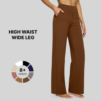 High-Waisted Relaxed Pants for Women – Enhances Curves & Lifts the Peach 🍑