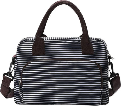 Insulated Lunch Bag for Women Men Large Reusable Lunch Box Adult Leakproof Portable Cooler Tote Bags for Work Picnic VNP