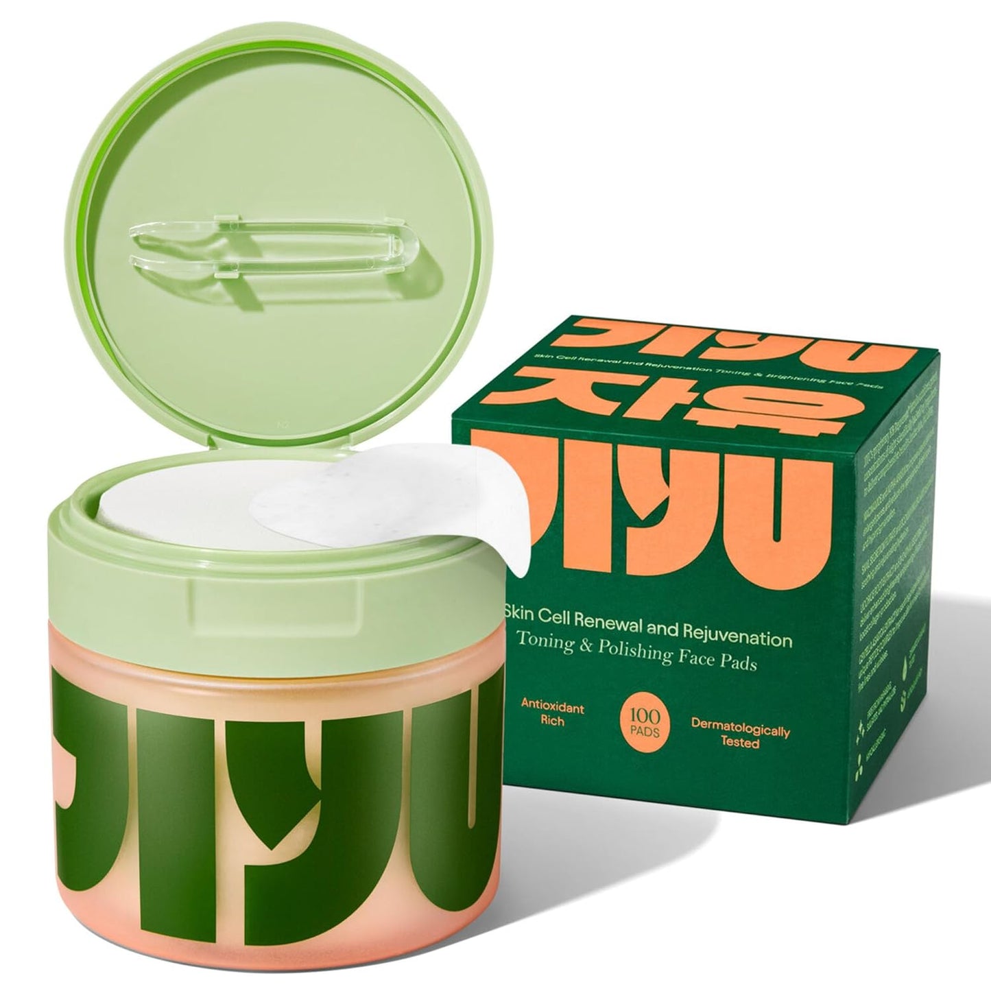 JIYU Toner Pads – Dermatologist-Tested, K-Beauty Inspired
