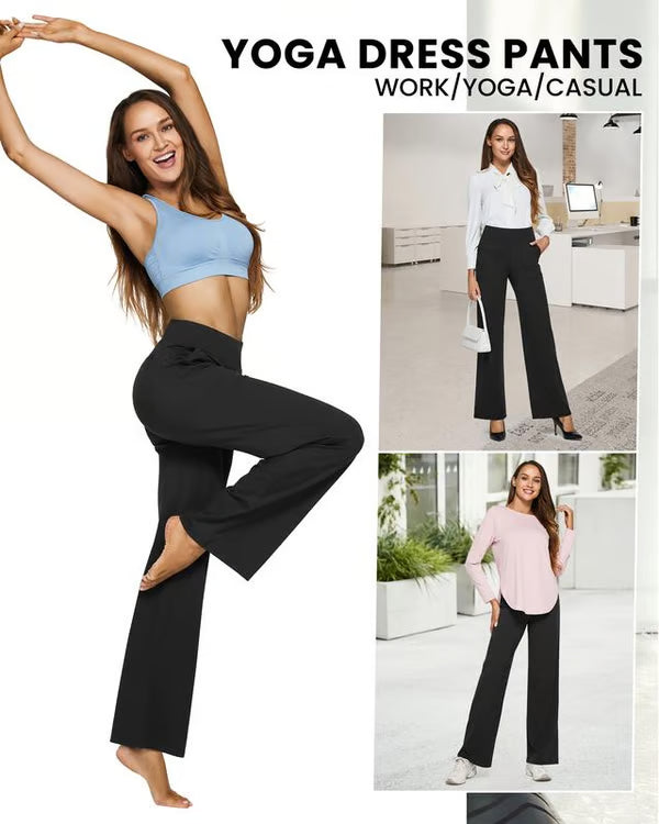 High-Waisted Relaxed Pants for Women – Enhances Curves & Lifts the Peach 🍑