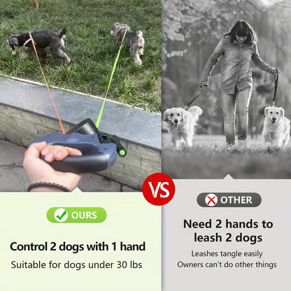 🔥Last Day Sale 50% Off - Dual-Dog Leash System