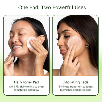 JIYU Toner Pads – Dermatologist-Tested, K-Beauty Inspired