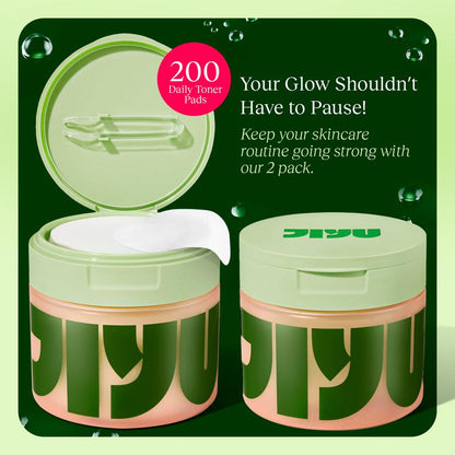 JIYU Toner Pads – Dermatologist-Tested, K-Beauty Inspired